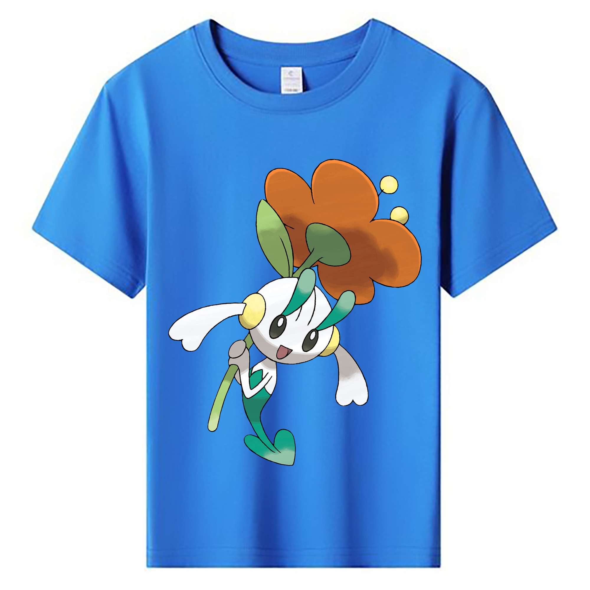 （画像用） ポケットモンスター Pokémon 綿100％キッズTシャツ（フロントプリント）